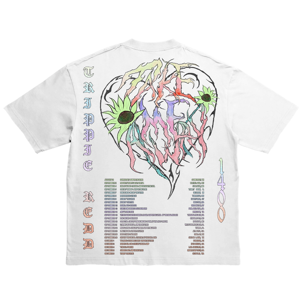 ROSE COLORED GLASS TEE - WHITE